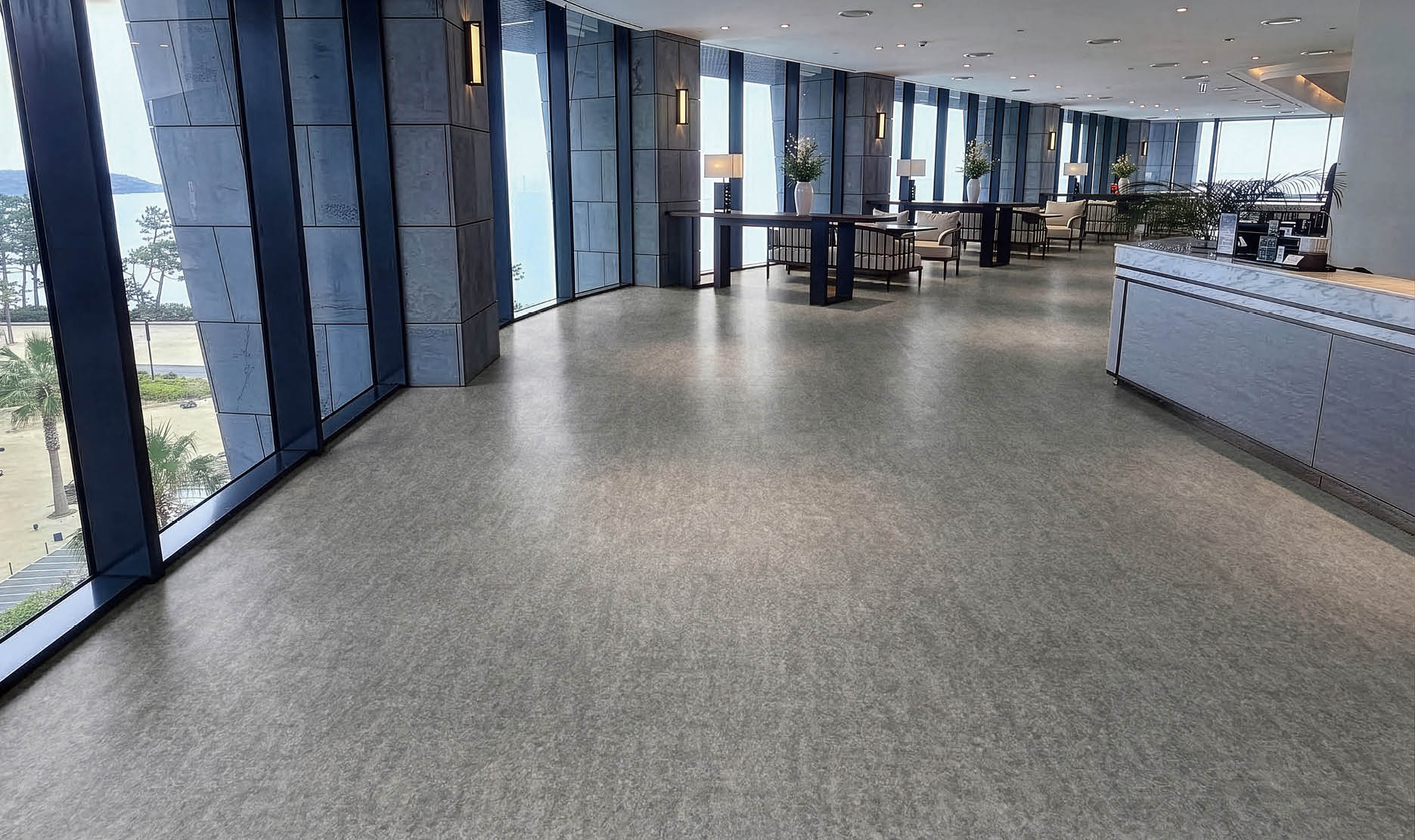 A large grocery store with aisles of food and drinks. AI generated content