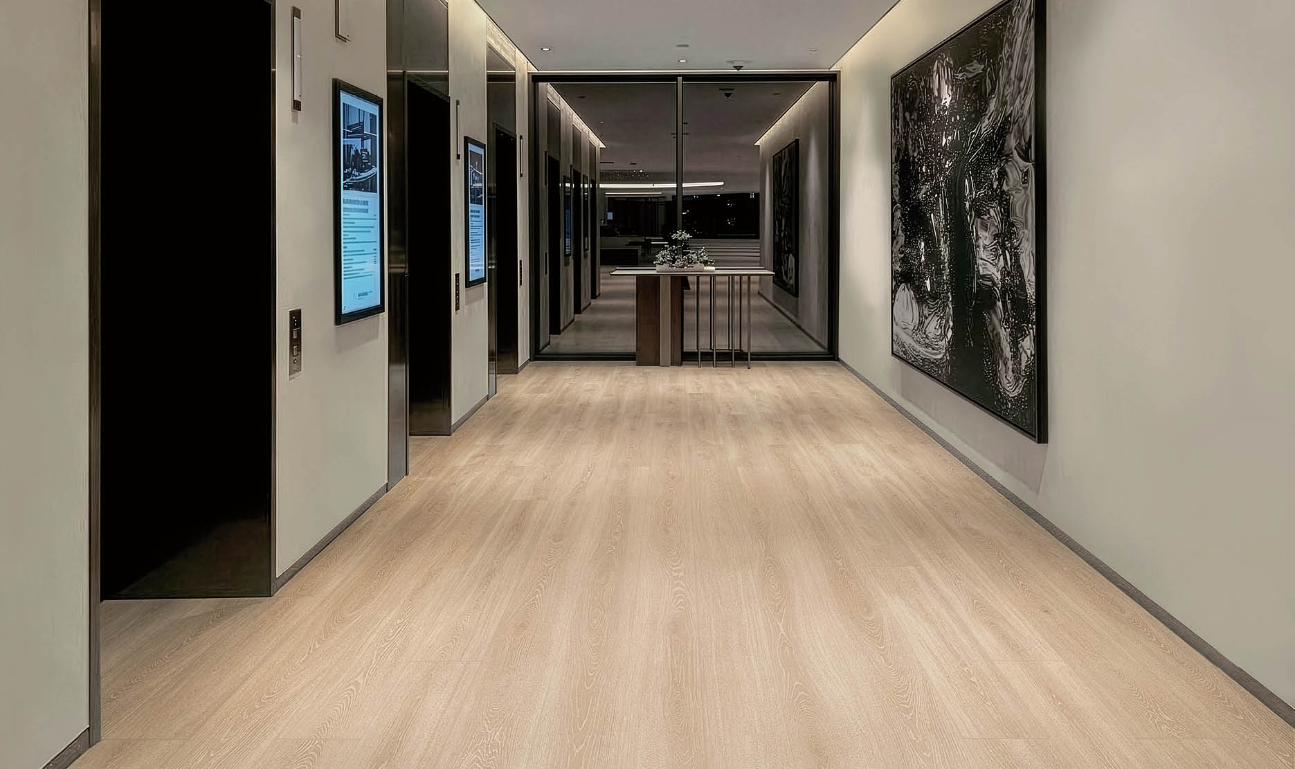 A large grocery store with aisles of food and drinks. AI generated content