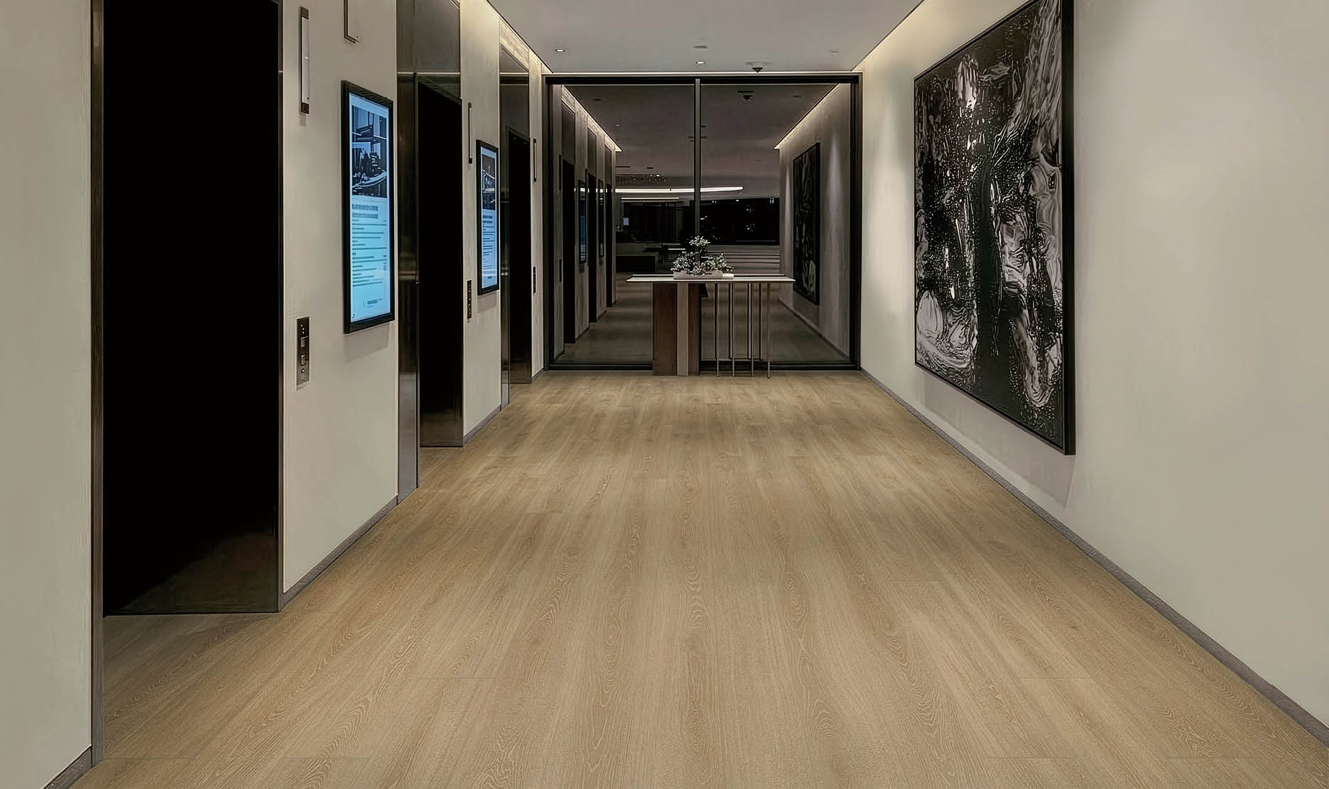 A large grocery store with aisles of food and drinks. AI generated content