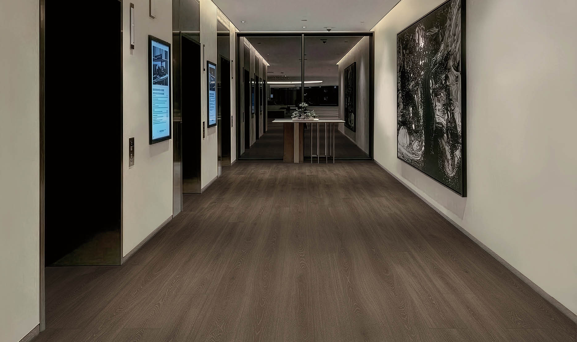 A large grocery store with aisles of food and drinks. AI generated content