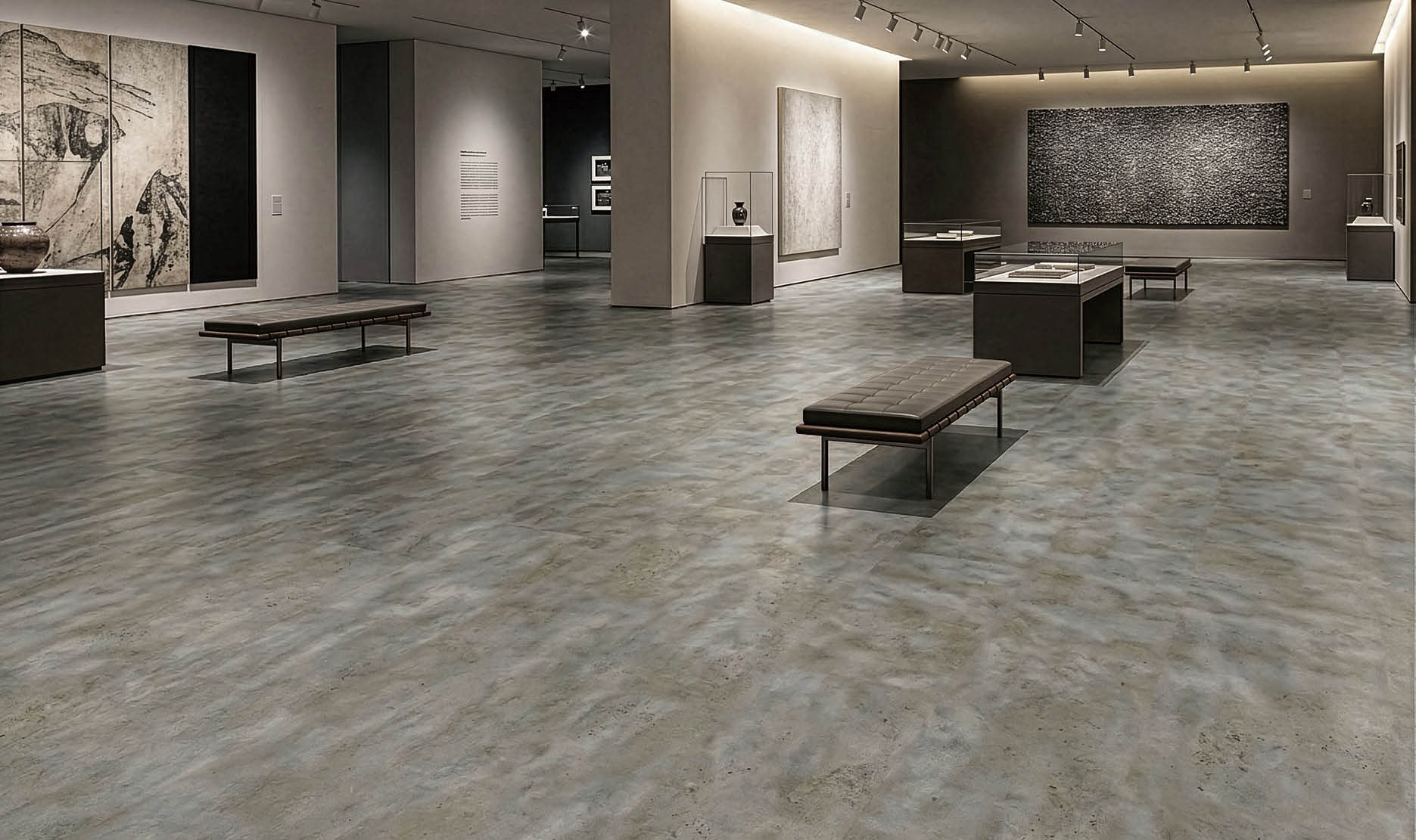 A large grocery store with aisles of food and drinks. AI generated content