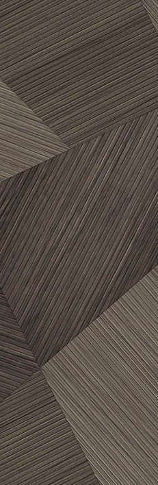 A wooden floor with a geometric pattern. AI generated content