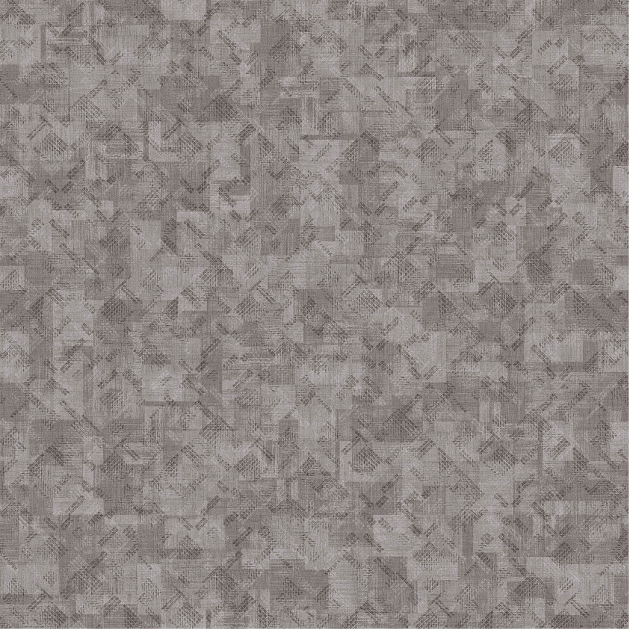 A gray and white patterned wallpaper with a geometric design. AI generated content